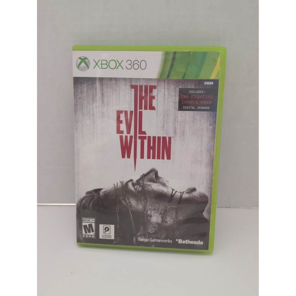The Evil Within Xbox 360 Bethesda Tango Gameworks Survival Horror Game CIB